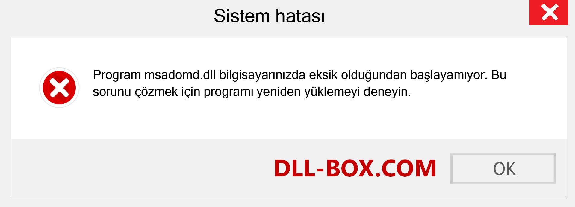 msadomd.dll dosyası eksik mi? Windows 7, 8, 10 için İndirin - Windows'ta msadomd dll Eksik Hatasını Düzeltin, fotoğraflar, resimler